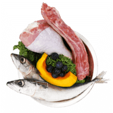 100 Mile Raw Turkey & Sardine Dinner