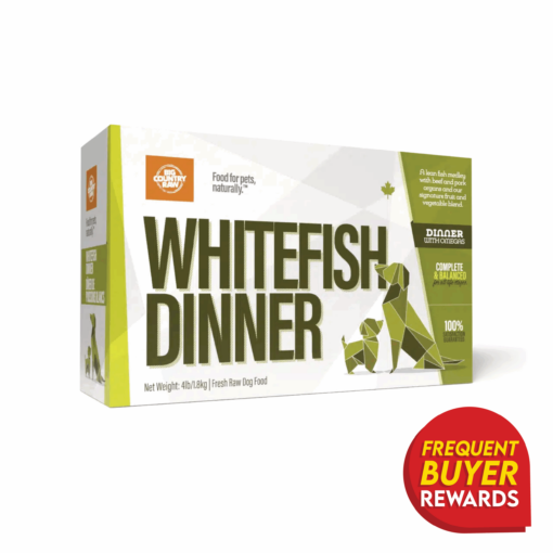 Big Country Raw Whitefish Dinner $7.00/lb