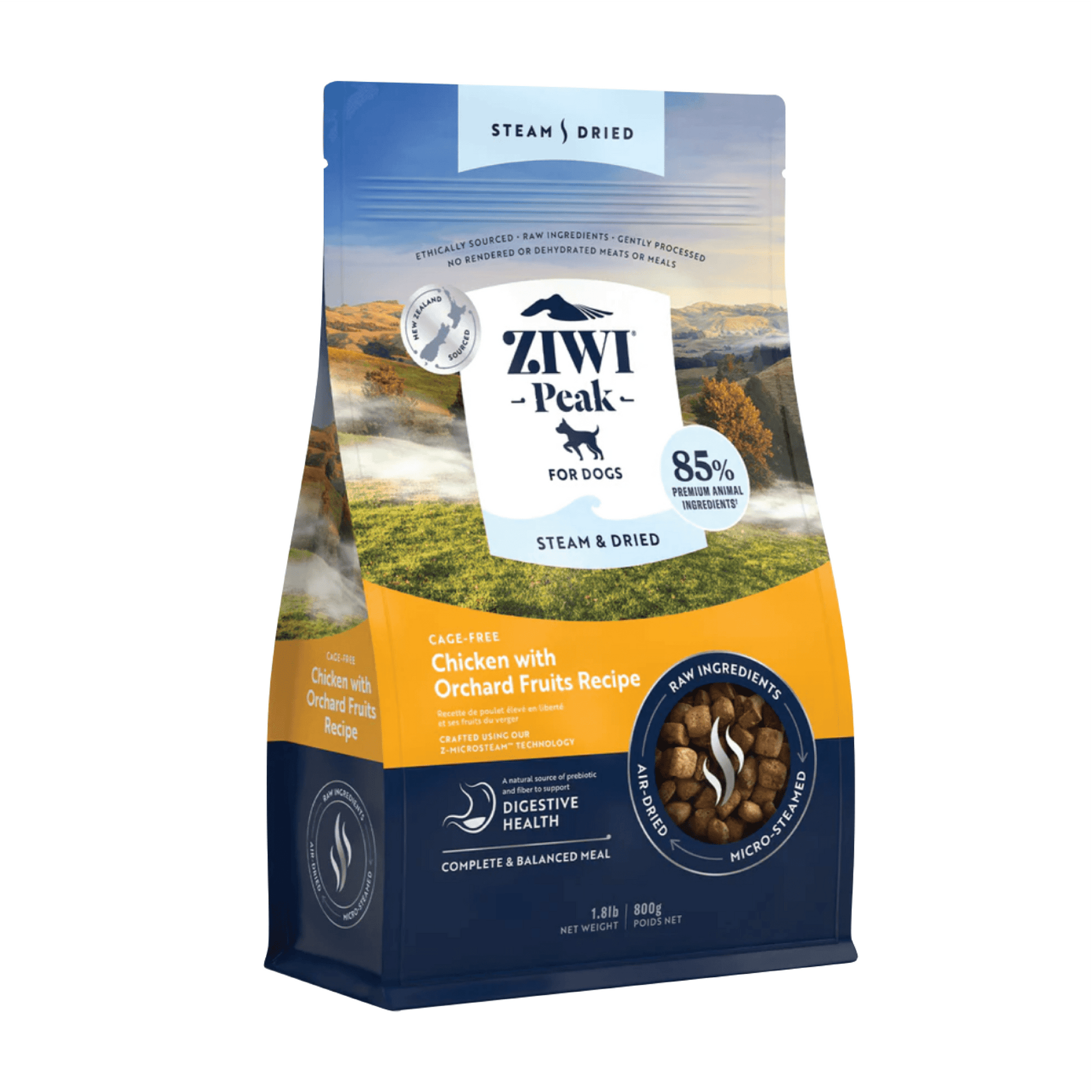 Ziwi Peak Chicken with Orchard Fruits Dog Food – True Carnivores