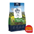 Ziwi Peak Tripe & Lamb for Dogs, featuring air-dried, jerky-like pieces of lamb and tripe, packaged for convenient, scoop-and-serve use as a meal or topper.