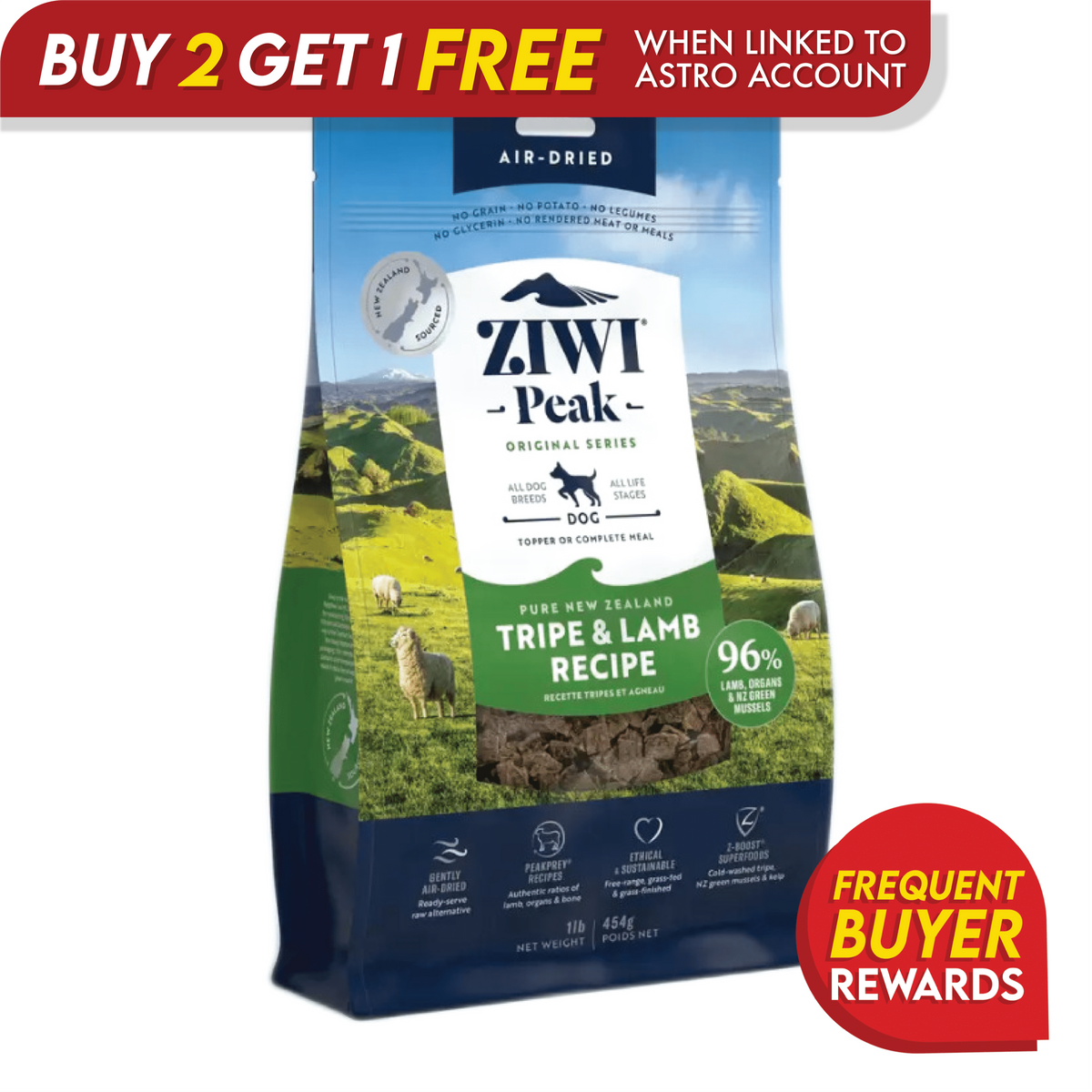 Ziwi Peak Tripe & Lamb for Dogs