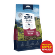 Ziwi Peak Venison for Dogs, air-dried dog food in a 1 lb bag, featuring a “Frequent Buyer Rewards” badge, ideal as a complete meal or topper.