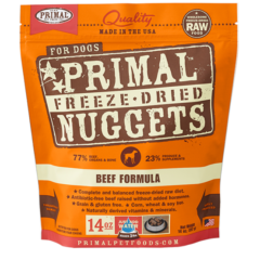 Primal Freeze Dried Beef for Dogs