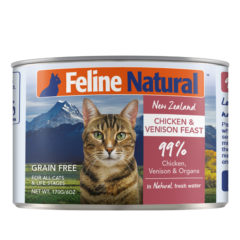 Feline Natural Chicken and Venison Canned Cat Cuisine