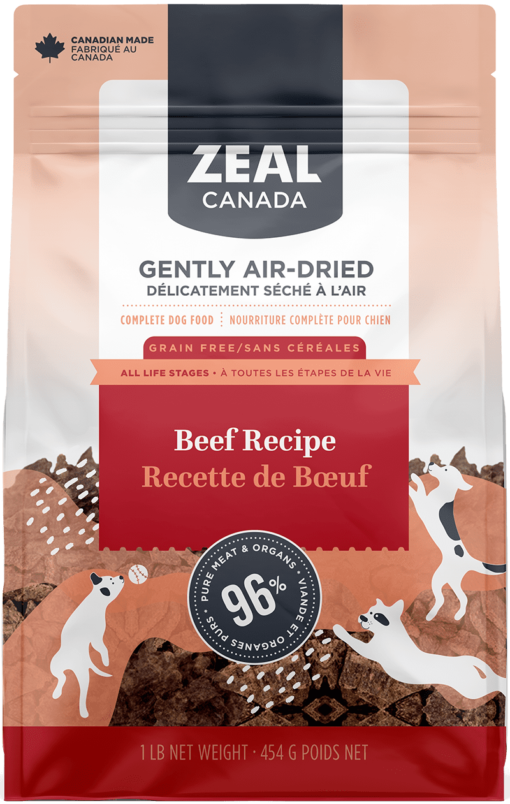Zeal Air-Dried Beef for Dogs