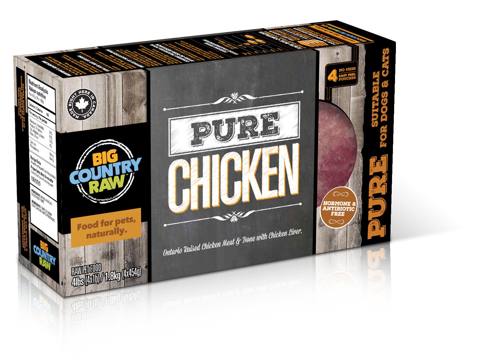 Big Country Raw Pure Chicken - Free