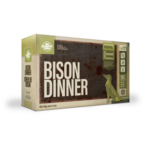 Big Country Raw Bison Dinner