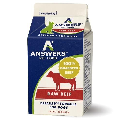 Answers Pastured Grass-Fed Beef for Dogs