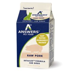 Answers Pastured Pork for Dogs