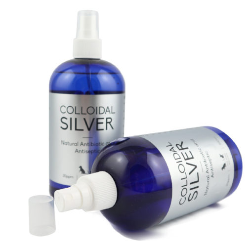colloidal silver spray bottle