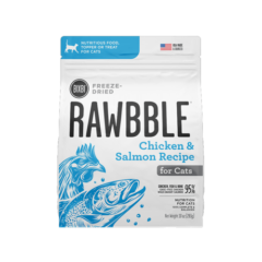 Rawbble Chicken and Salmon Recipe for Cats
