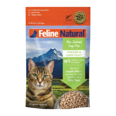 Feline Natural Freeze-Dried Chicken and Lamb Feast for Cats