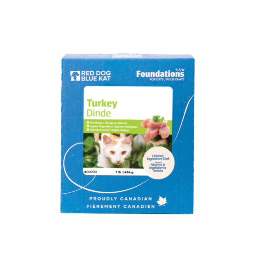 Red Dog Blue Kat Turkey for Cats